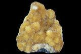 Orange Calcite Crystals On Basalt - Poland #80409-1